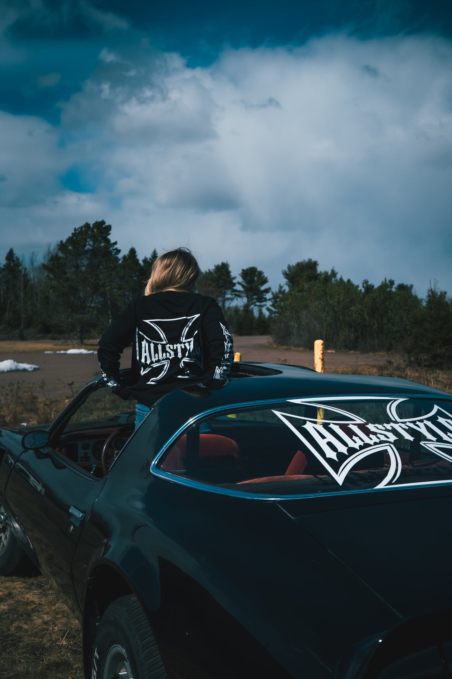 Allstyle chopper long sleeve - black
