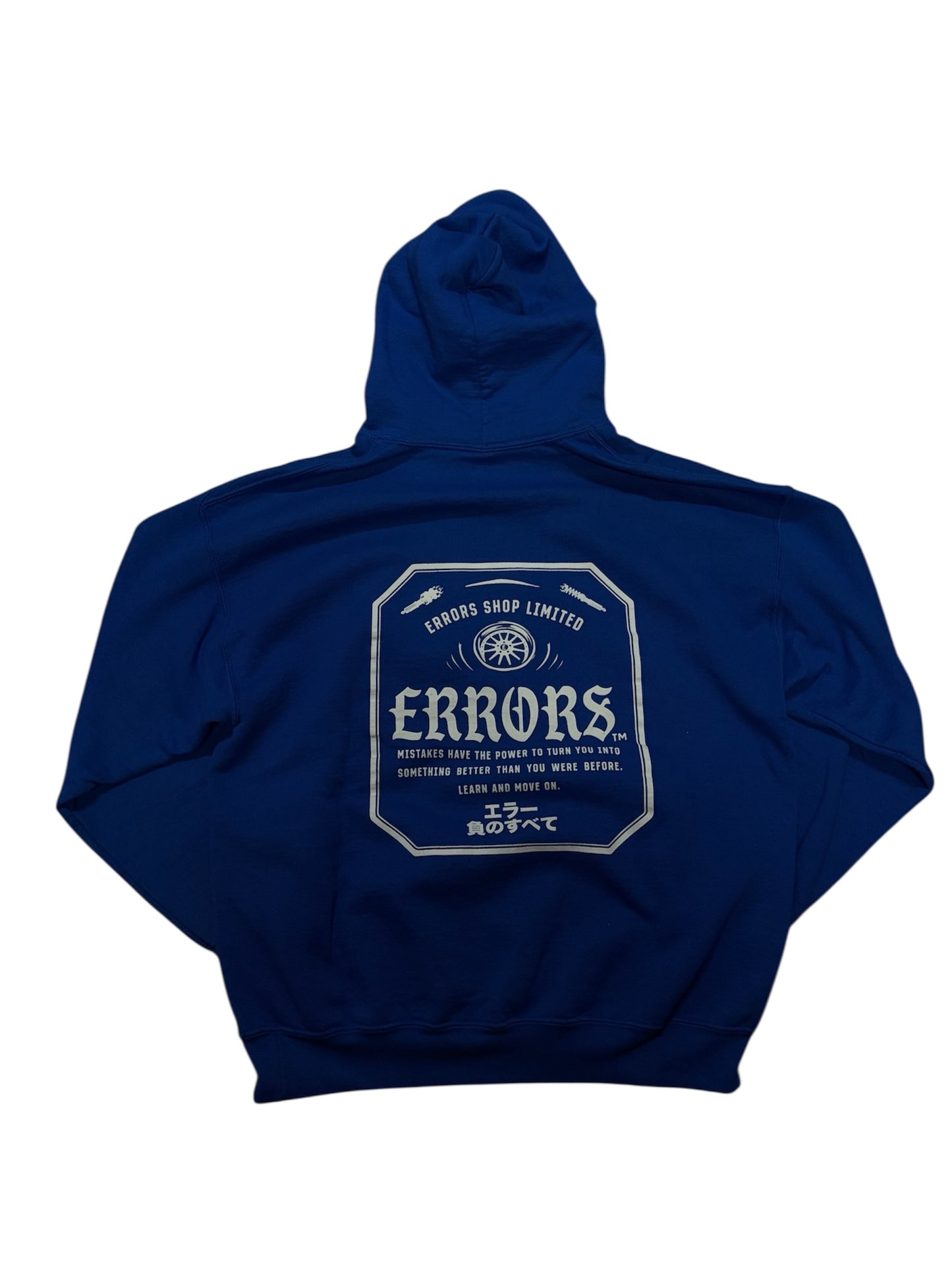 Errors hoodie blue