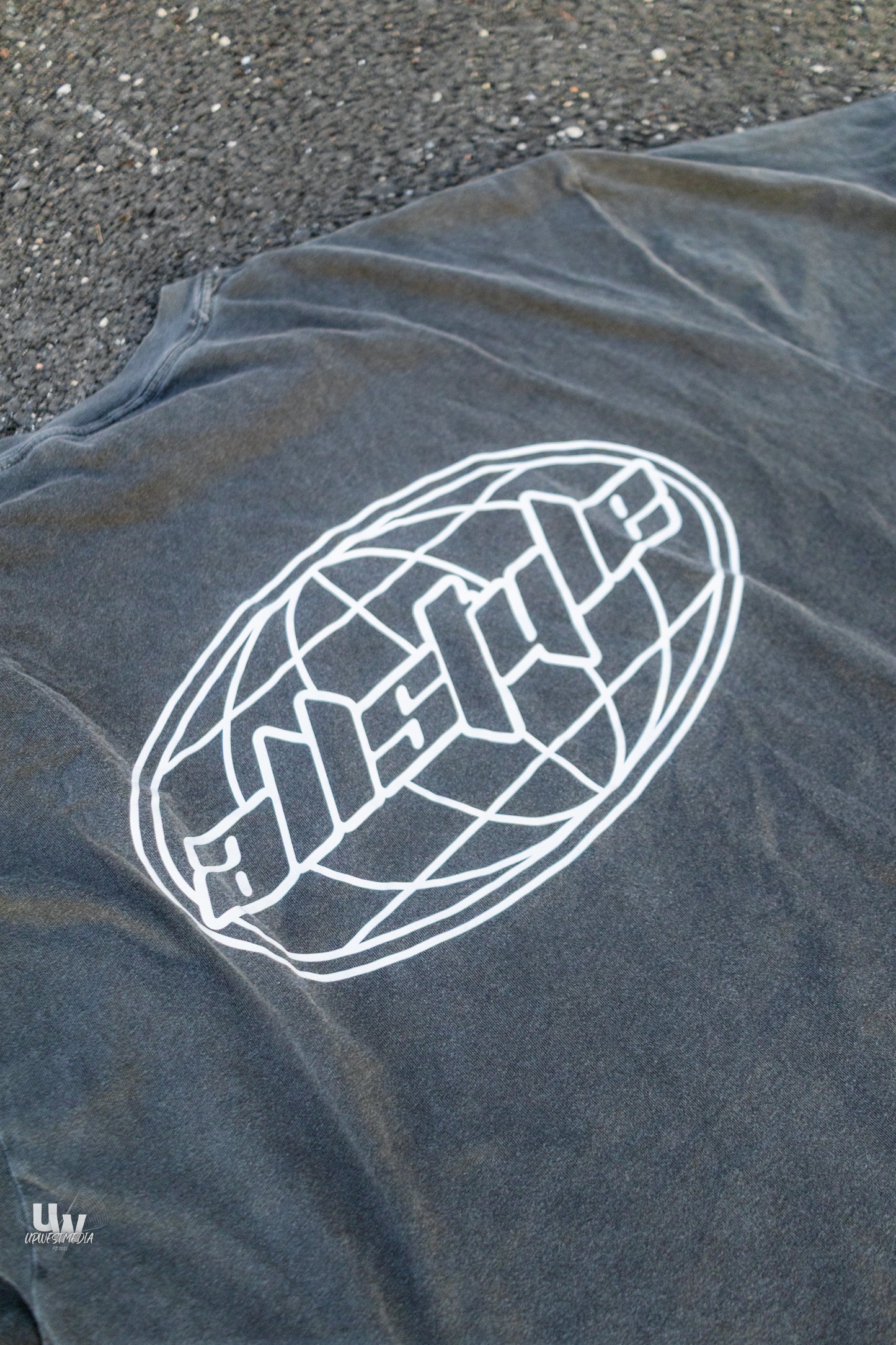 WORLDWIDE TEE (CHARCOAL)