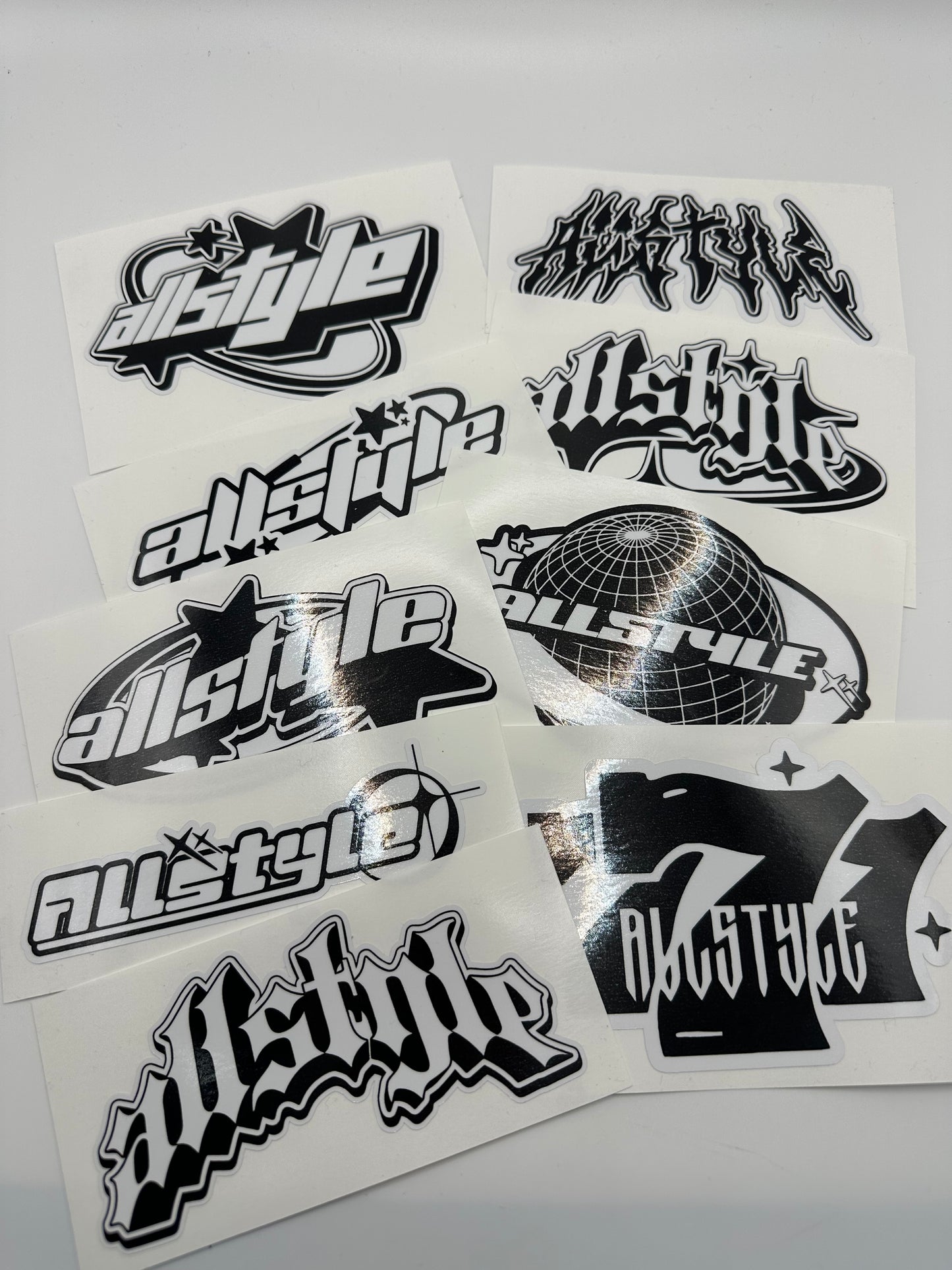 Allstyle Logo Stickers (9 Designs)