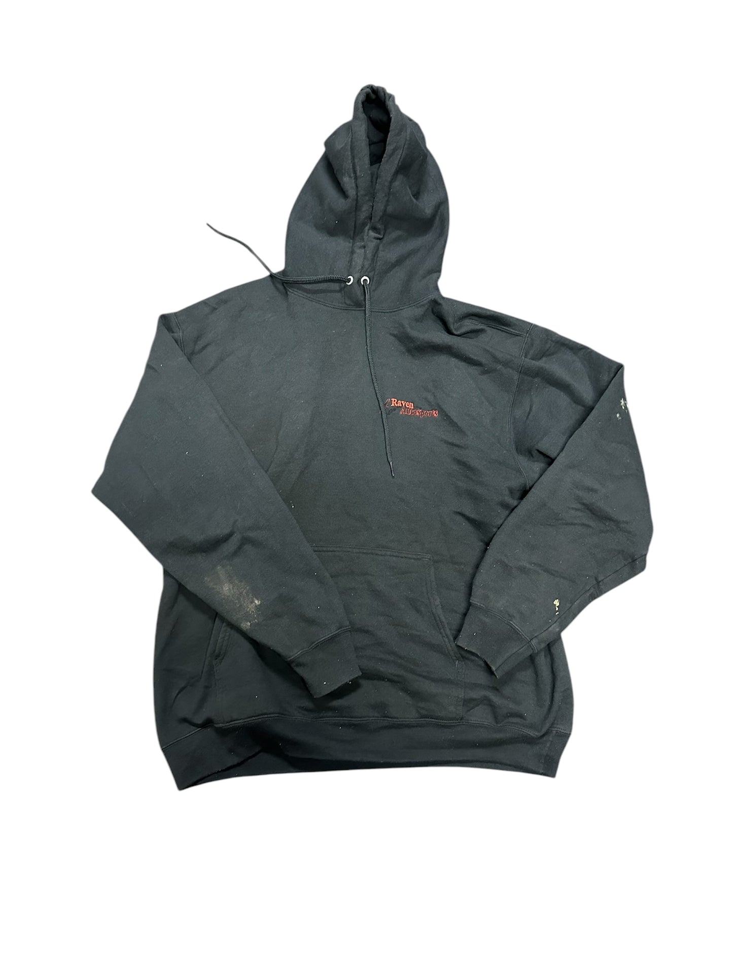 Raven Auto Sports Shop Hoodie Size Large