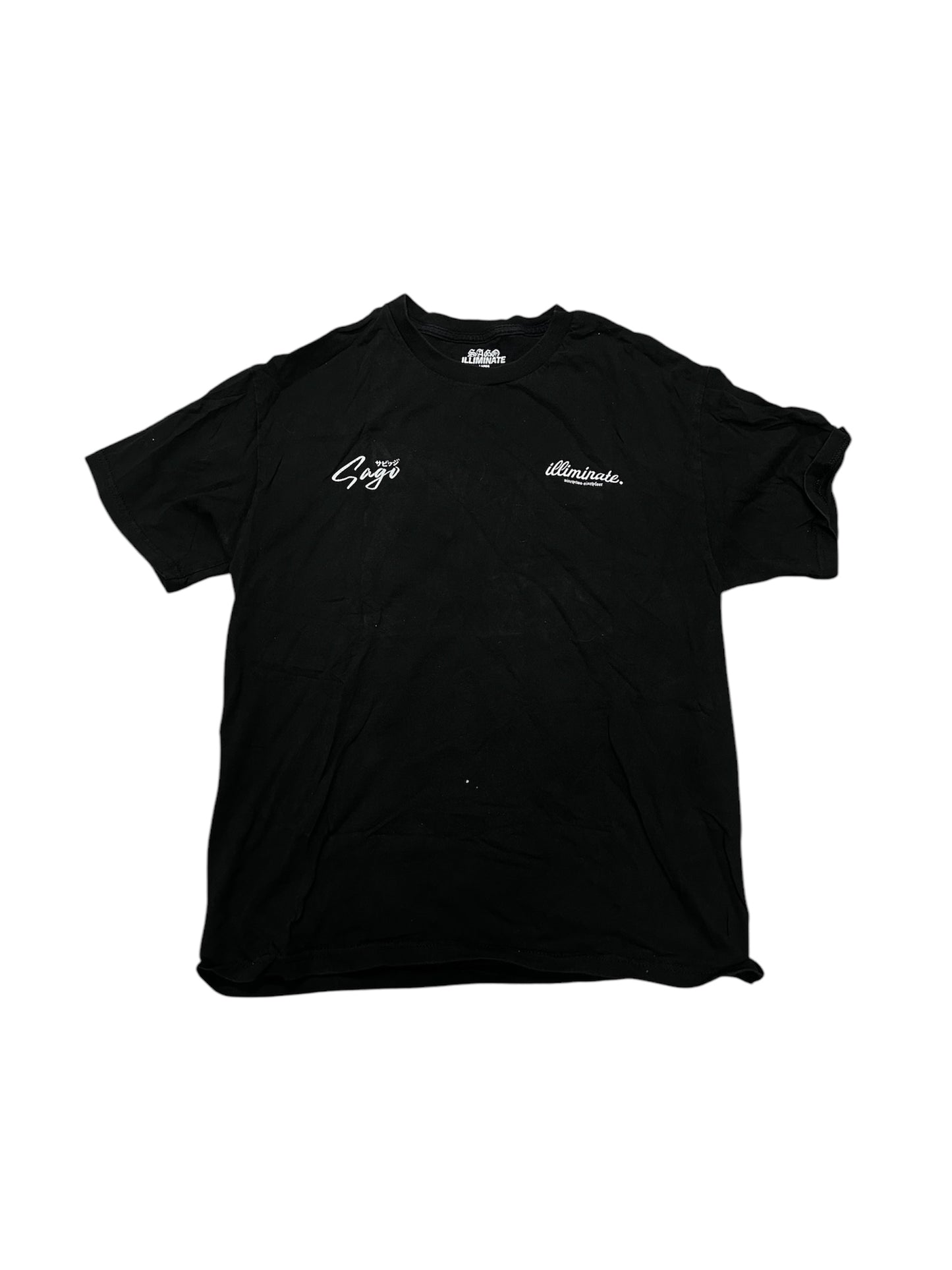 Illiminate X SAGO Tee Size Large