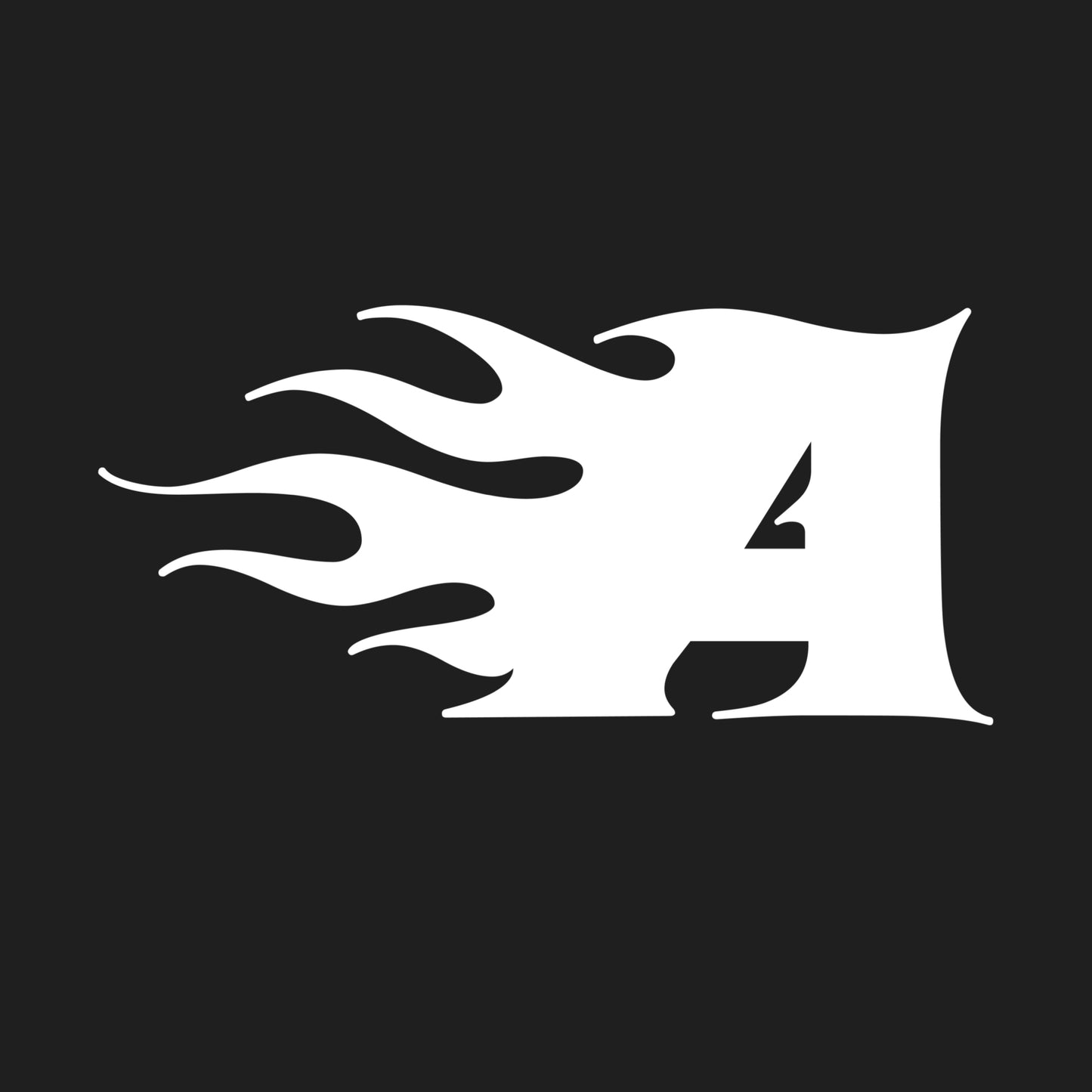 Allstyle Flaming A Banner