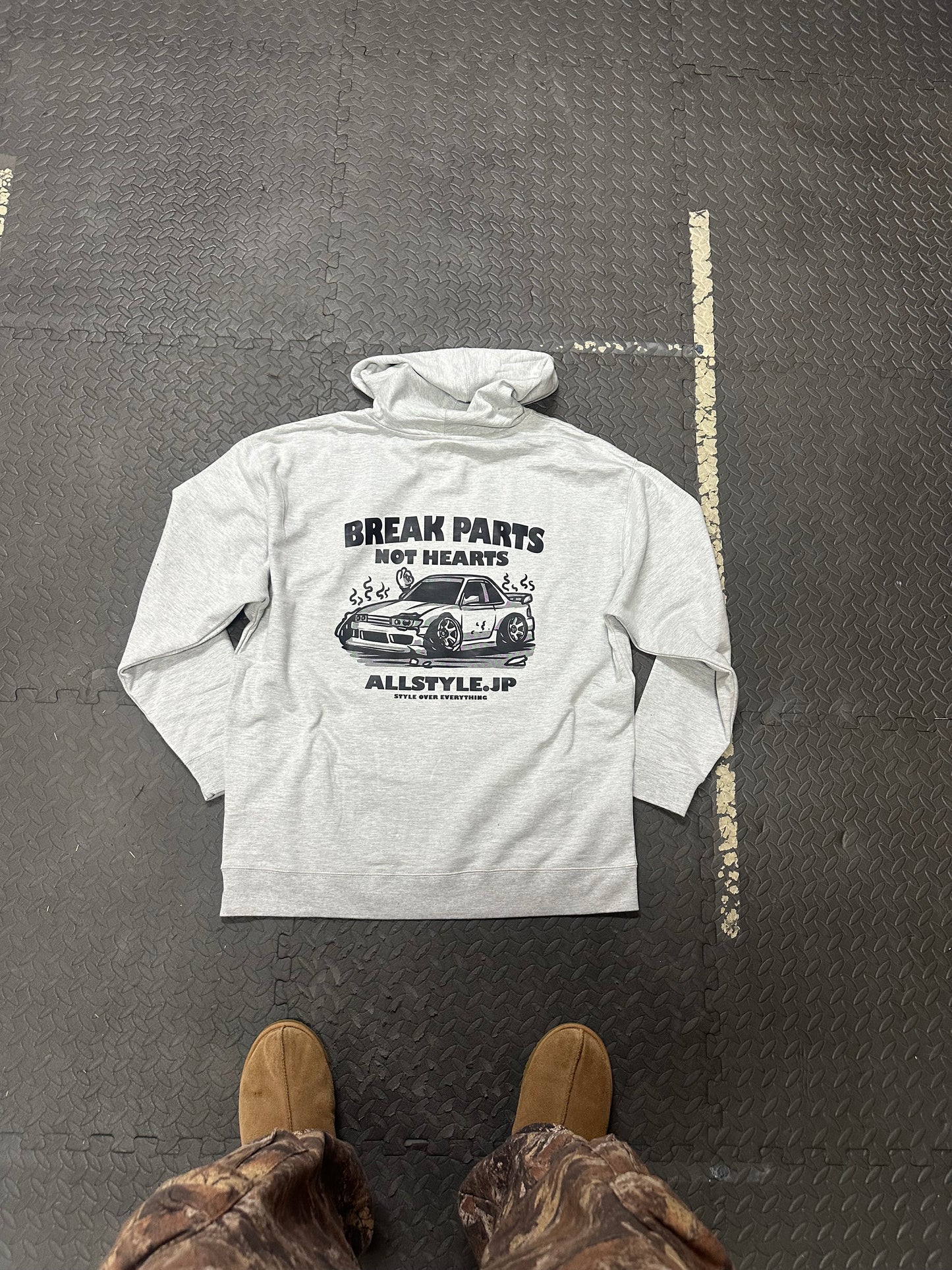 Break Parts Not Hearts Hoodie