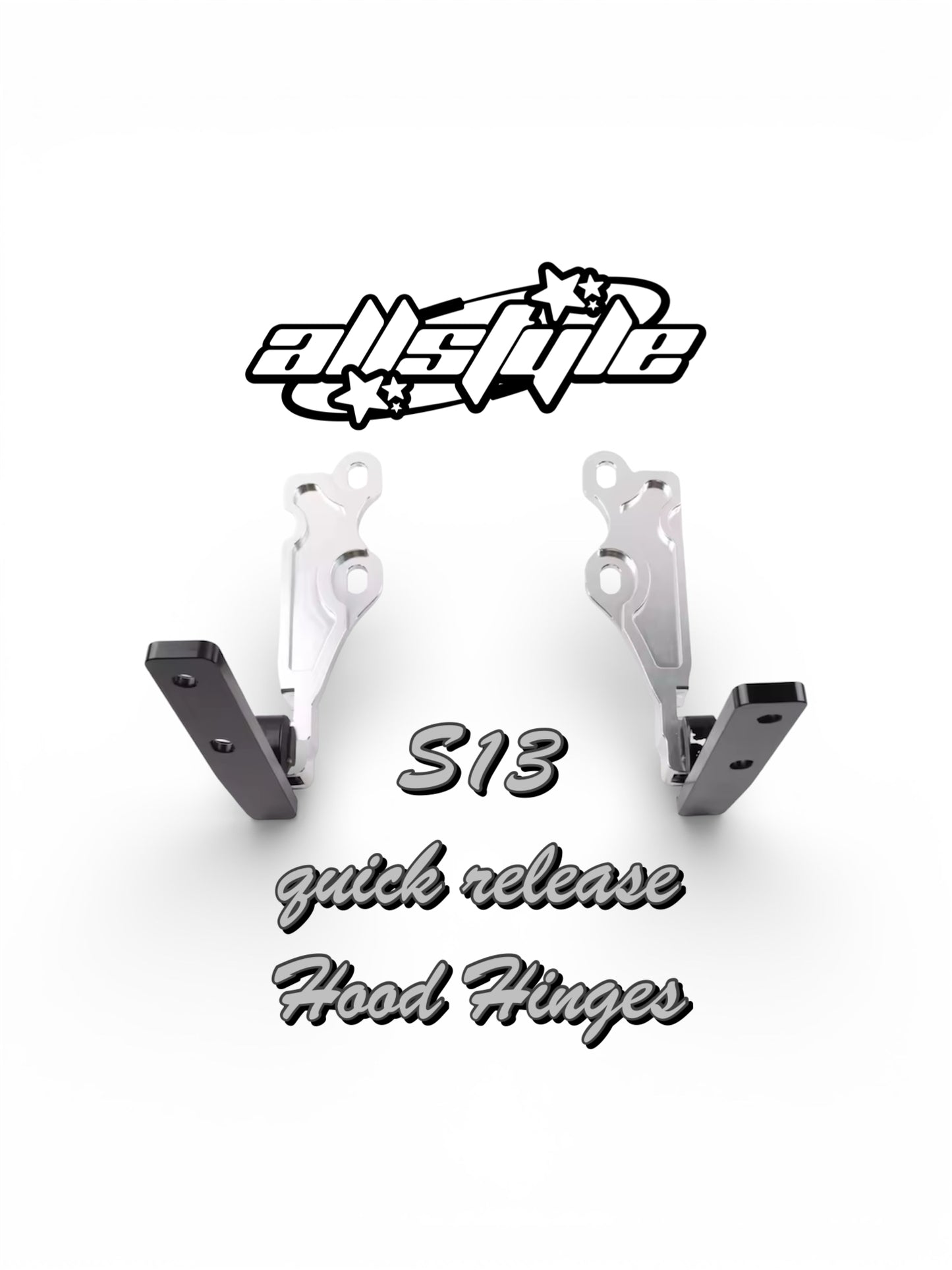 Nissan S13 Quick Release Hood Hinges