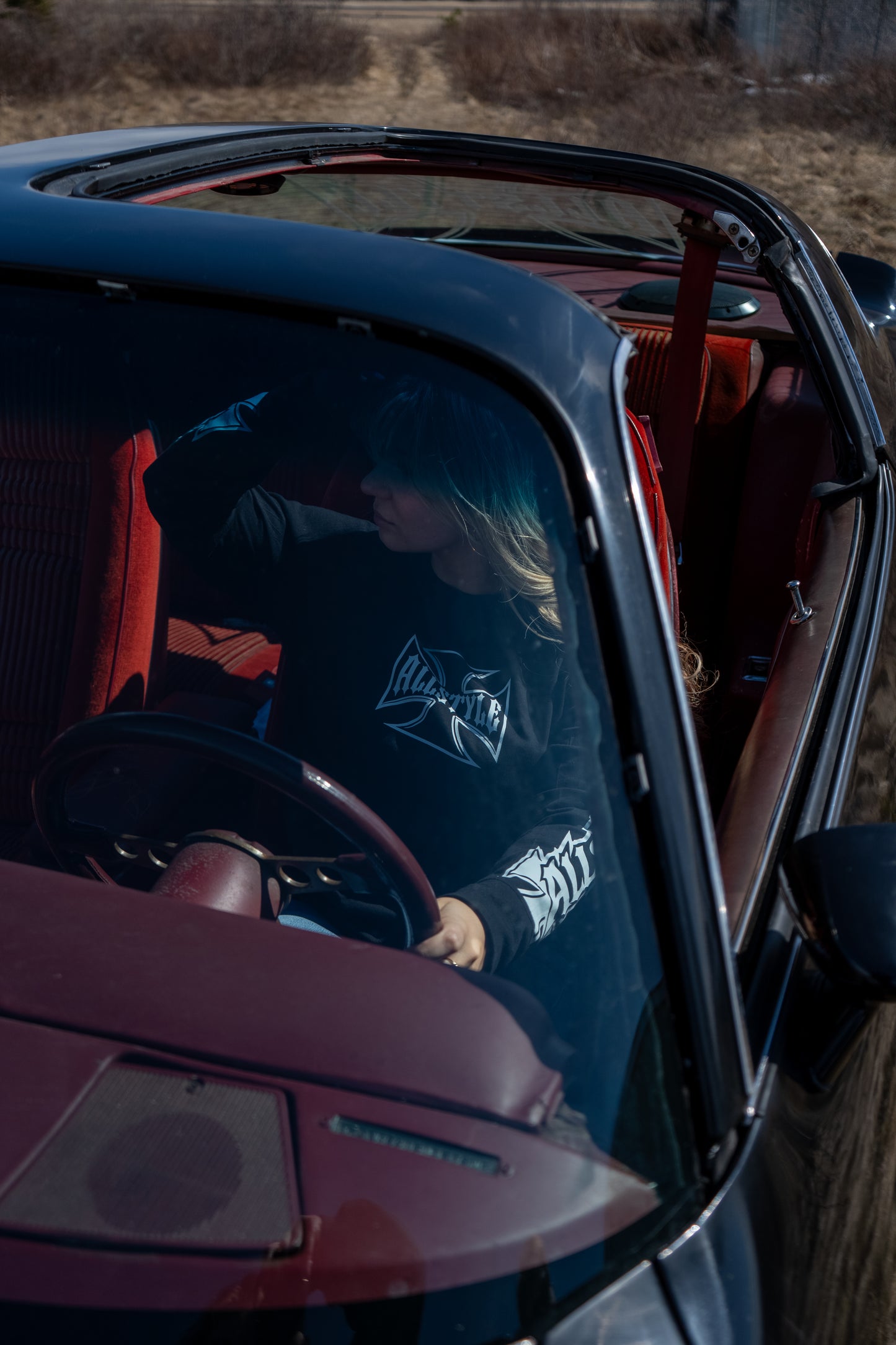Allstyle chopper long sleeve - black