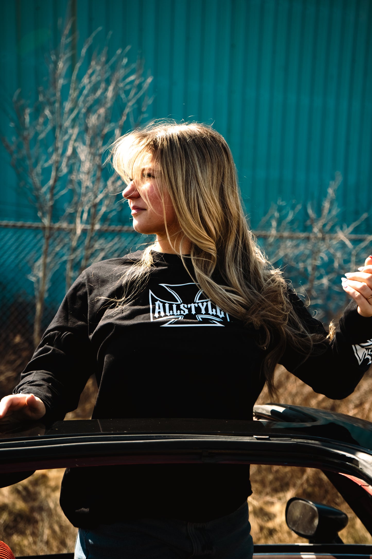 Allstyle chopper long sleeve - black