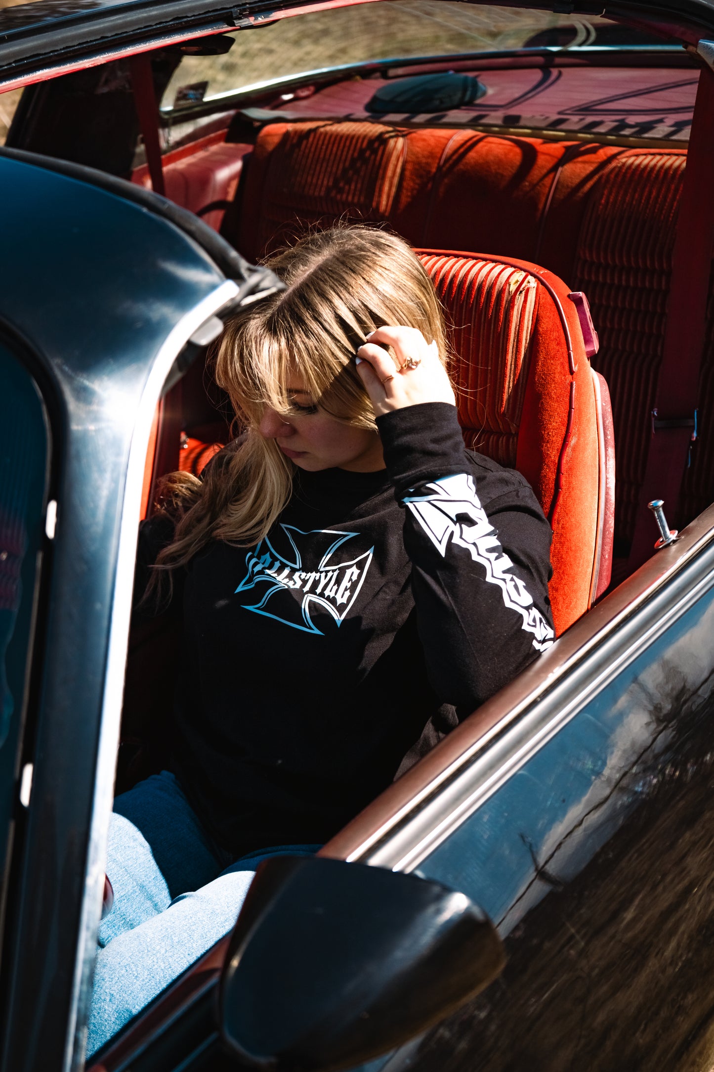 Allstyle chopper long sleeve - black